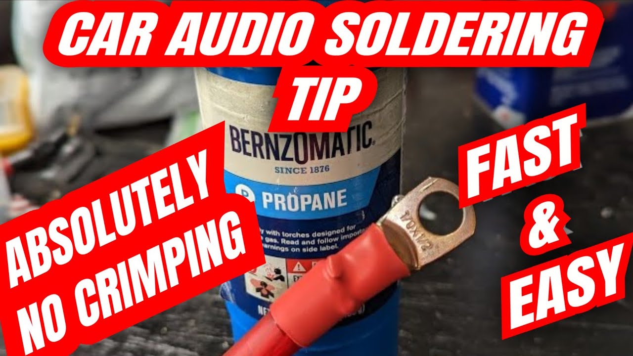 How to solder your power wires without crimping, thanks to 210Designs