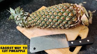 Pineapple Cutting Easy Technique | अनानास काटने का सबसे आसान तरीका | Chef Ravi Mathur