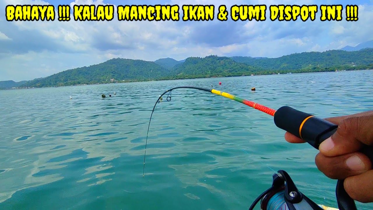 Hati Hati Kalau Mancing Ikan & Cumi Dispot Ini !! Mancing Pinggiran Laut Pulau Pasaran Lampung