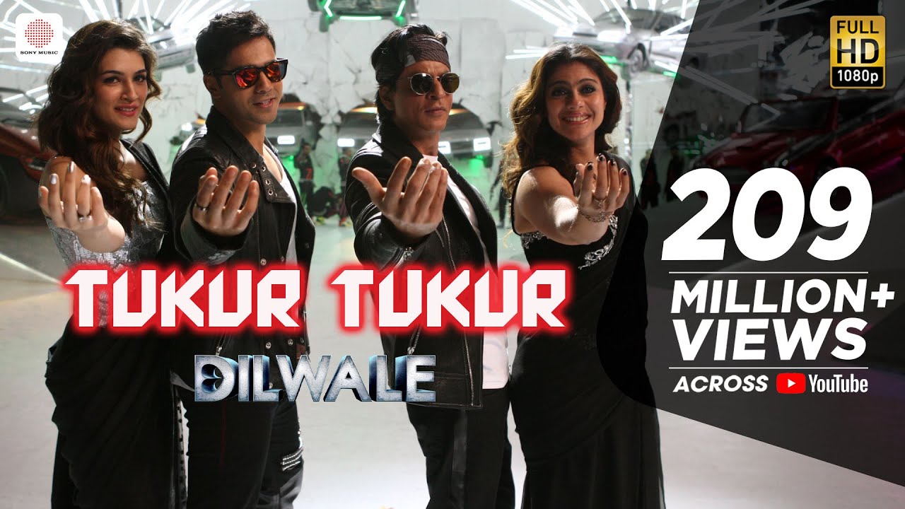 Tukur Tukur   Dilwale  Shah Rukh Khan  Kajol  Varun  Kriti  Official New Song Video 2015