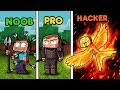 Minecraft - NOOB vs PRO vs HACKER - HUNGER GAMES in minecraft!