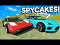 Spycakes & I Raced & Crashed Down a Mountain! - BeamNG Multiplayer Mod Gameplay