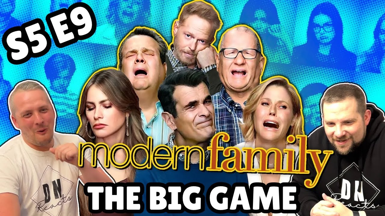 Уморительная реакция британских парней на сериал «Современная семья» | 5 сезон, 9 серия (Большая ...