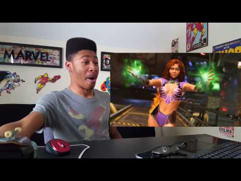 Injustice 2 - Introducing Starfire! -- (REACTION!)