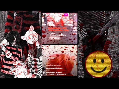 REJECTED REYNA SHOWS PREMIER OF POST MORDUM MUSIC VIDEO ON IG LIVE W/ CRAIG SCISSORHANDS #GORESTREET