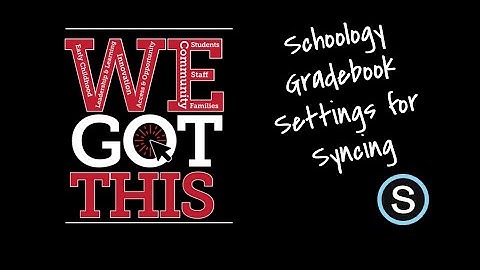 Schoology Gradebook Set up