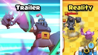 TRAILER vs REALITY - Super Mini P.E.K.K.A vs Mega Knight