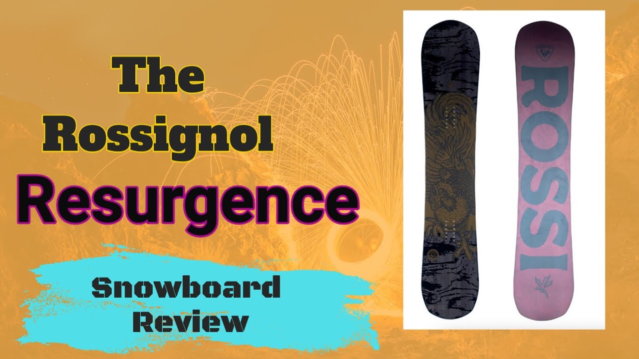 The 2022 Rossignol Resurgence Snowboard Review - YouTube