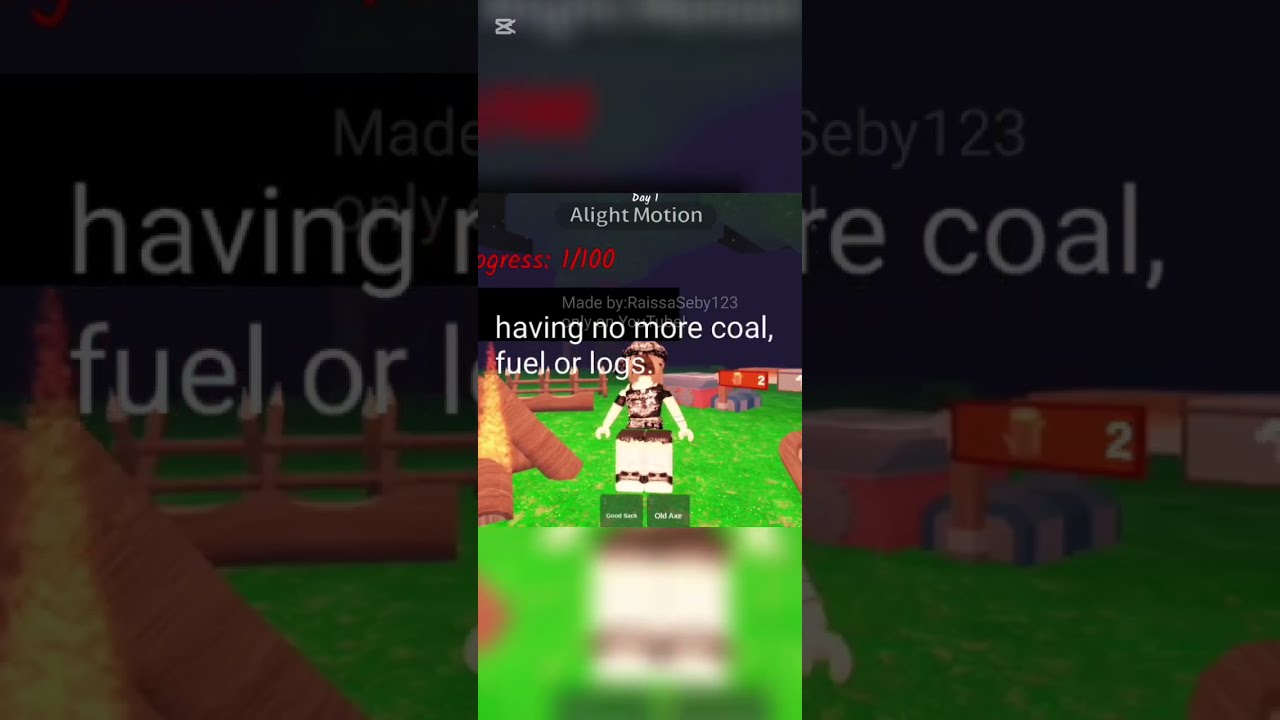 Will She Let The Fire Go Out 99nightintheforest Virql Or Notviral Roblox Capcut Alightmotion
