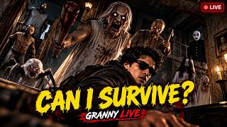 I ENTERED THE MOST TERRIFYING GRANNY HOUSE EVER 😱💀CAN I SURVIVE THIS? #granny #grannygame #live screenshot 2