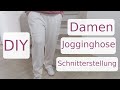 Jogginghose nähen mit Annas Nähschule - Schnitterstellung - DIY