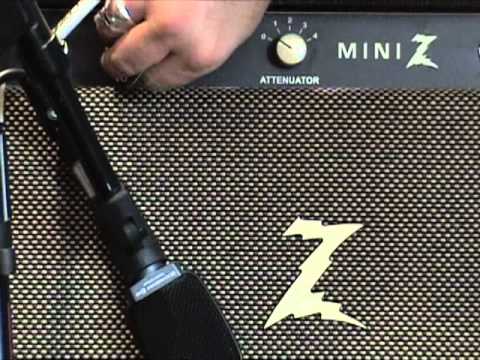 Dr Z MINI Z guitar amplifier demo with Kingbee Gui...