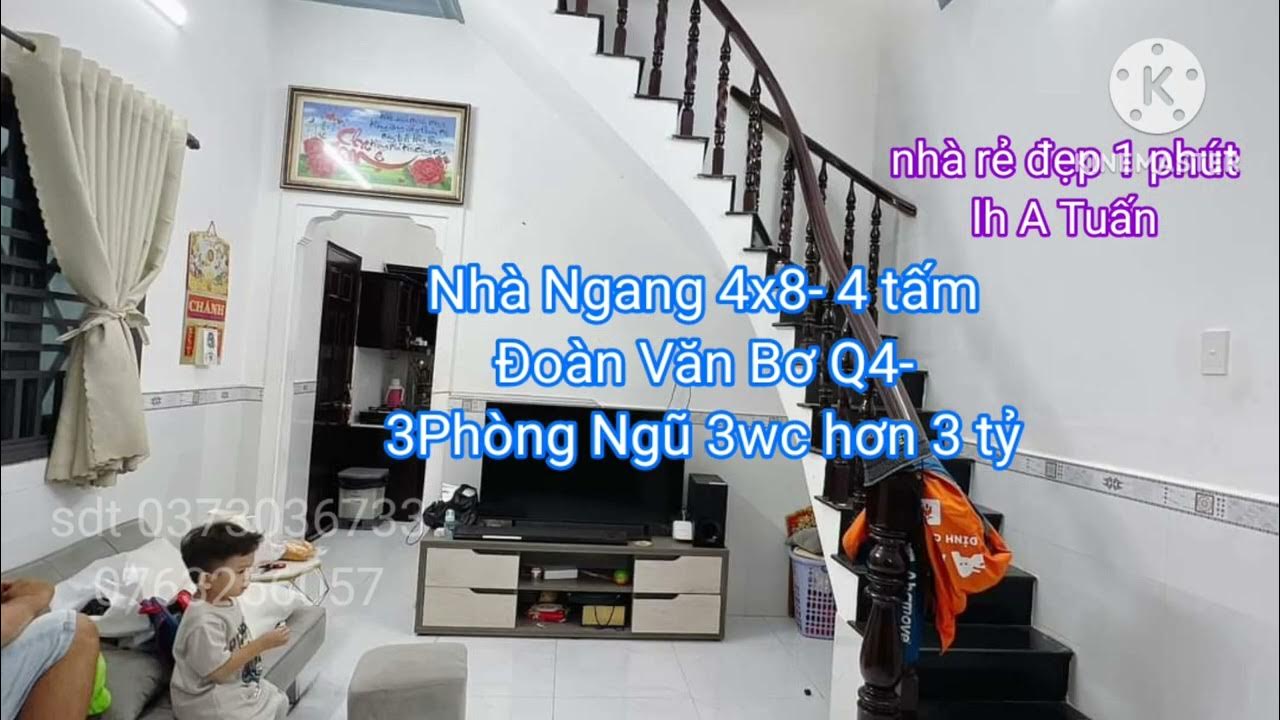#nhà #hẻm #q4 #quan4 #hcm #nội_thất #Nhà Ngang 4x8- 4 tấm Đoàn Văn Bơ ...