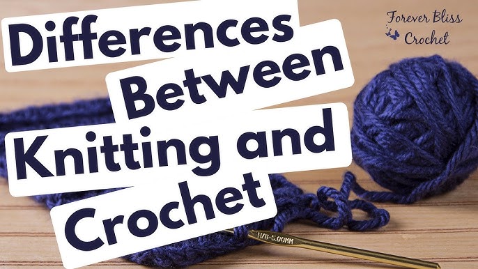 Crochet vs. Knitting: What's the Difference & How to Choose – Darn Good Yarn