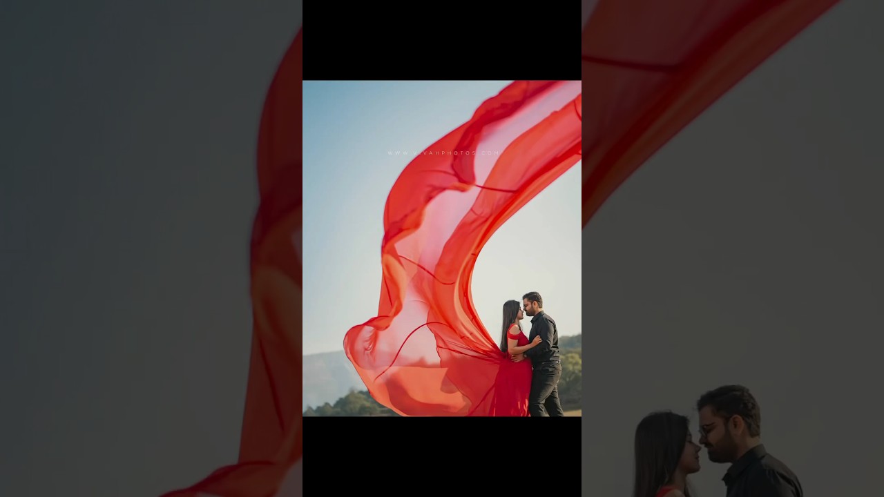 Pre-Wedding shoot - Fabric Tossing Tricks- Sachin Bhor 