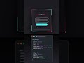 Modern Login Form UI with HTML CSS 🚀 | CSS Animation Tutorial#coding #shorts#html #css