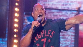 Dwayne Johnson Lip Syncs Taylor Swift \\