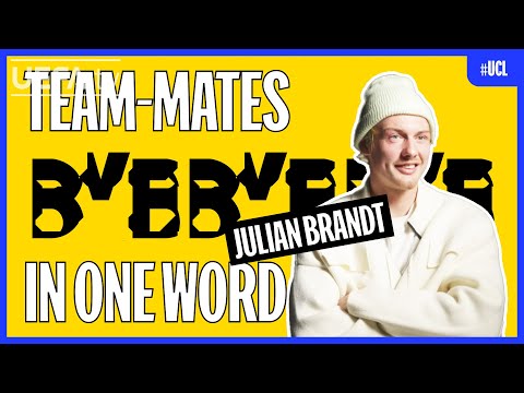 DORTMUND TEAM-MATES In One Word ft. JULIAN BRANDT