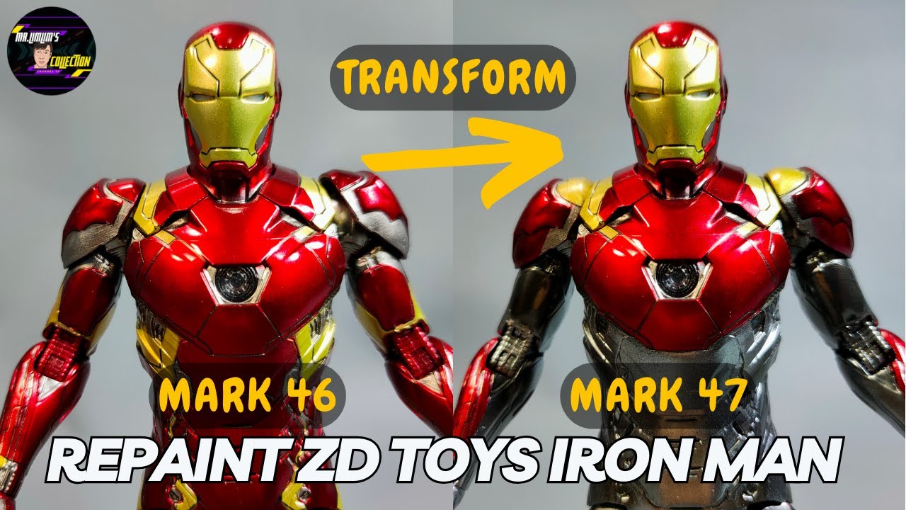 Comicave - Iron Man MK7 and MK42 - 1/12 Scale Diecast - In Depth