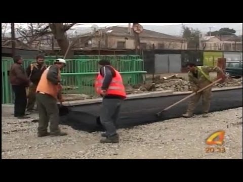 რუსთავში გზების რეაბილიტაცია გრძელდება 04/03/2014