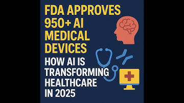 🏥 𝗙𝗗𝗔 𝗔𝗣𝗣𝗥𝗢𝗩𝗘𝗦 𝟵𝟱𝟬+ 𝗔𝗜 𝗠𝗘𝗗𝗜𝗖𝗔𝗟 𝗗𝗘𝗩𝗜𝗖𝗘𝗦: 𝗛𝗢𝗪 𝗔𝗜 𝗜𝗦 𝗧𝗥𝗔𝗡𝗦𝗙𝗢𝗥𝗠𝗜𝗡𝗚 𝗛𝗘𝗔𝗟𝗧𝗛𝗖𝗔𝗥𝗘 𝗜𝗡 𝟮𝟬𝟮𝟱