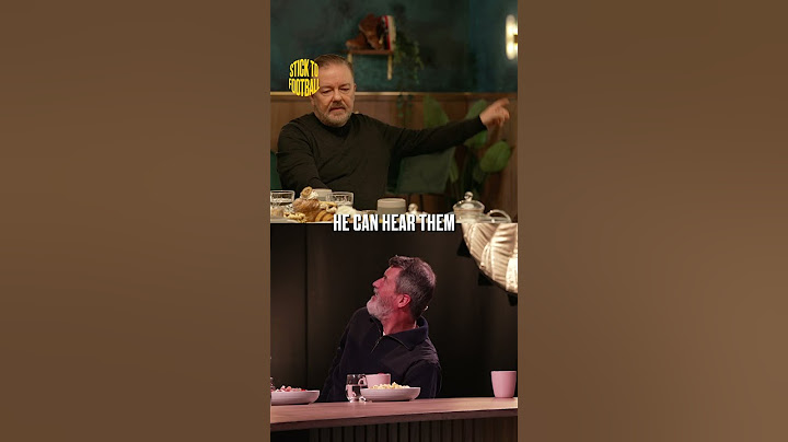 Roy Keane 🤝 Ricky Gervais