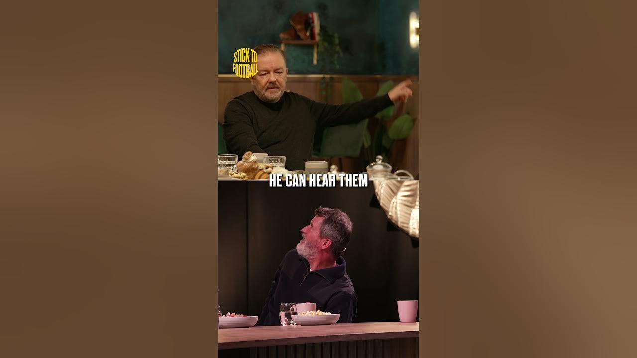 Roy Keane 🤝 Ricky Gervais - YouTube