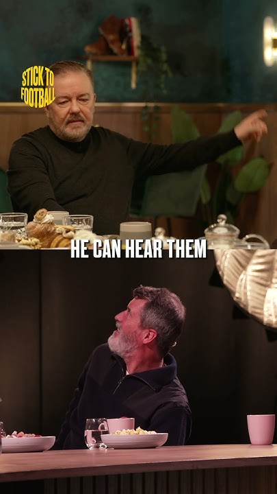 Roy Keane 🤝 Ricky Gervais - YouTube