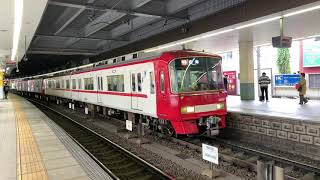 【名鉄3100系】326レ全車一般車特急内海行き 3106F新塗装＋3162F 4両 金山発車シーン