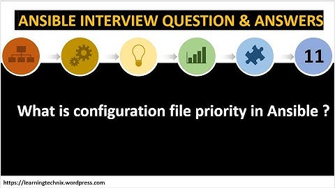 Ansible Interview Question | 11 | Ansible Configuration File Priority: The Ultimate Revealed