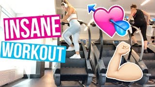 MY INSANE WORKOUT ROUTINE!!