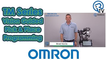 Omron TM Series Vision Guided Pick and Place Programming