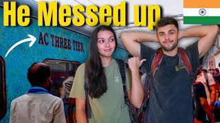 🇮🇳 First Train Experience In INDIA Doesn't Go As Planned!