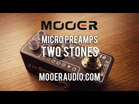 MOOER: Micro Preamp TWO STONES