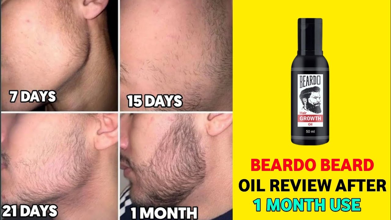  BEARDO Beard and Hair Growth Oil 50ml : Beauty & Personal Care