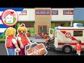 Playmobil ταινία Διάλειμμα με τους ιατρικούς εθελοντές - οικογένεια Οικονόμου