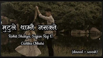 mutu le thamna nasakne maya [lyrics] - Rohit Shakya & Sajjan Raj Vaidya | Cover by Cristika Chhetri