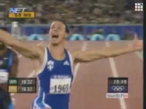 Κεντέρης τελικός 200 μέτρων Ολυμπιακοί Αγώνες Σίδνευ 2000