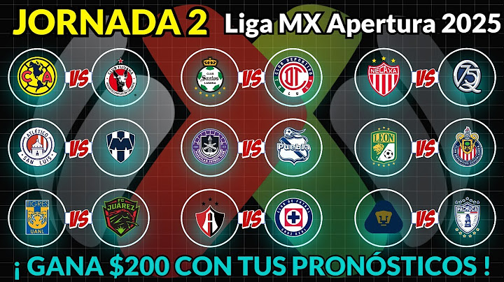 Predictions for Matchday 2 of the Liga MX APERTURA 2025
