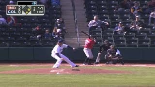 Indians' McGuiness goes deep
