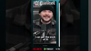 AI Is Replacing Graphic Designers — He Made a Game With AI in Seconds @TimcastIRL #viral #fyp