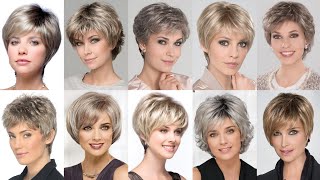 80+Stunningly most synthetic short bob pixie haircuts for women's #pixiehaircut  #hairstyle