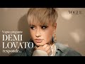Demi Lovato en cómo se hizo más fuerte, qué la hace feliz y qué sigue...  | Vogue México