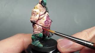 Lord of Blights Masterclass ~ Part 4:  Painting the Cloth