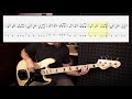 The Animals - Don't Let Me Be Misunderstood (bass cover with tabs in video)