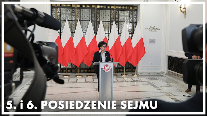 Briefing prasowy Marszałek Sejmu przed 5. i 6. posiedzeniem Sejmu [ZAPIS TRANSMISJI]