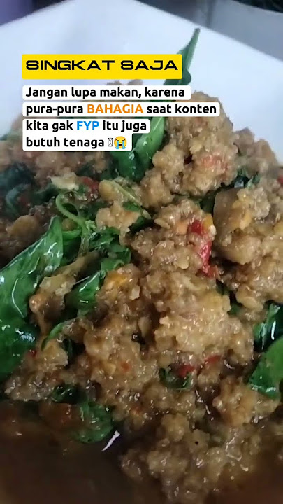 jangan lupa makan y 🥰 #masakansederhana