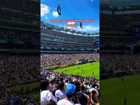 Dembele goal against realmadrid #dembele #psg #hakimi #rashford #barcelona #transfernews #fyp #viral