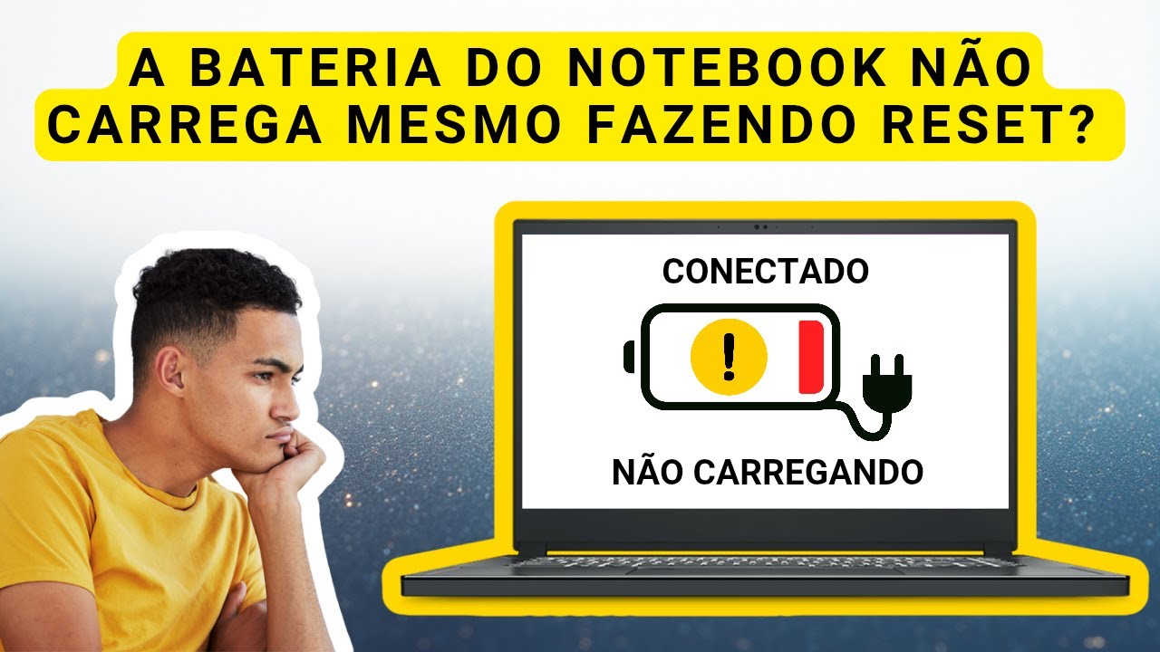 Não Compre Bateria Nova! Como Recuperar Bateria de seu Notebook que não carrega mais e fica só no 0%