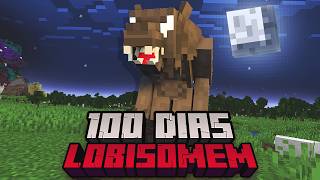 SOBREVIVI 100 DIAS COMO UM LOBISOMEM NO MINECRAFT  O FILME